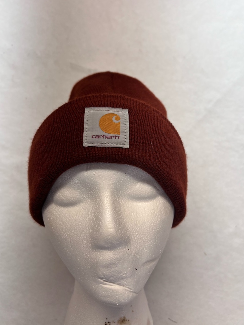 Carhartt Maroon Beanie Hat - Picture 3 of 6